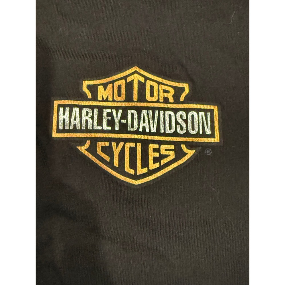 Harley Davidson Cycles T Shirt Black Mens 2XL Las Vegas Nevada Graphic Tee